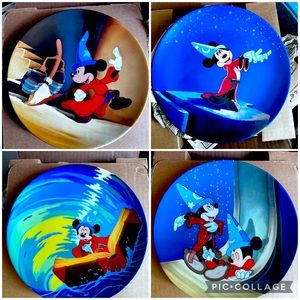 Walt Disney Fantasia Collectors Plates